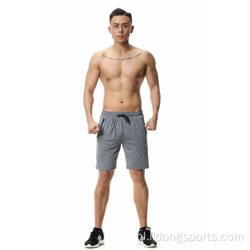 Mannen shorts grijs actieve sportschoolheren shorts